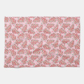 Kerstboom Snack Cake Dish Handdoek (Horizontaal)