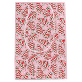 Kerstboom Snack Cake Gift Bag Medium Cadeauzakje (Voorkant)