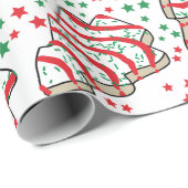 Kerstboom snack cake inpakpapier (Rol Hoek)