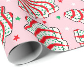 Kerstboom snack cake wrapping papier (Rol Hoek)