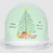 kerstboom sneeuwbol (Achterkant)