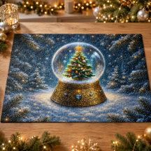 Kerstboom Sneeuwbol in Bosrijk Woud