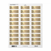 Kerstboom, Sneeuwgoudfeestdag Etiket (Full Sheet)