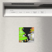 Kerstboom & sneeuwpop magneet (Insitu (Vaatwasser))