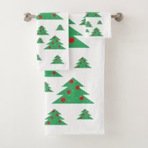 Kerstboom sneeuwvlok groen vakantie patroon