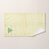 Kerstboom & Sneeuwvlok Inpakpapier Bad Handdoek (Handdoek)