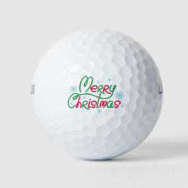 Kerstboom sneeuwvlokken Kerstmannenhoed Cadeaus Golfballen