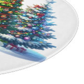 Kerstboom snijplank (Hoek)