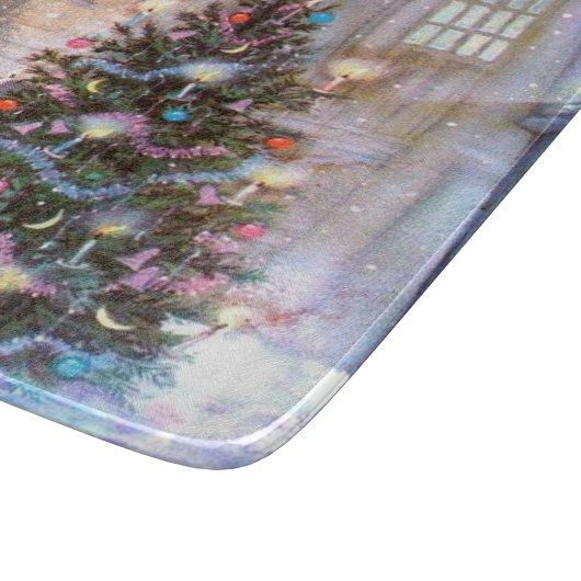 kerstboom  snijplank (Hoek)