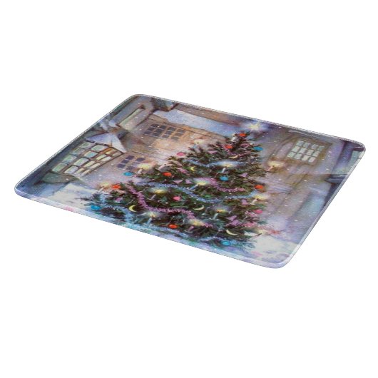 kerstboom  snijplank (Hoek)