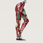 kerstboom snoep ornamenten leggings (Rechts)