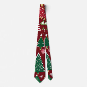 kerstboom snoep ornamenten lint stropdas