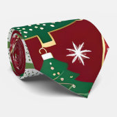 kerstboom snoep ornamenten lint stropdas (Opgerold)
