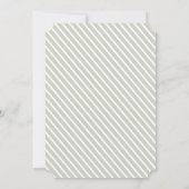 Kerstboom Snow Wereldbol Gold Holiday Open House Kaart (Achterkant)