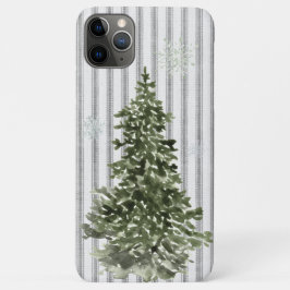 Kerstboom Snowflakes smaakstreep Case-Mate iPhone Case