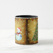 kerstboom Snowman Mok (Midden)