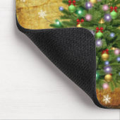 kerstboom Snowman Muismat (Hoek)