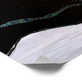 kerstboom Snowman Surprise Art Print Poster (Hoek)