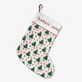 Kerstboom Sock Kleine Kerstsok (Voorkant (Hangend))