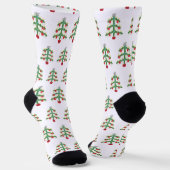 Kerstboom Sokken (Gebogen)