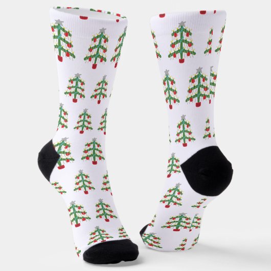 Kerstboom Sokken (Gebogen)