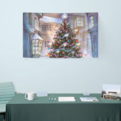 kerstboom spandoek (Beurs)