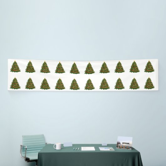 kerstboom spandoek (Beurs)