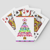 kerstboom speelkaarten (Achterkant)