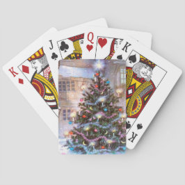 kerstboom  speelkaarten