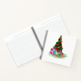 Kerstboom spiraal Notitieboek