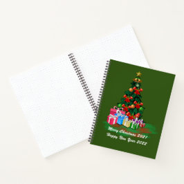 Kerstboom spiraal Notitieboek