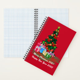 Kerstboom spiraal Notitieboek