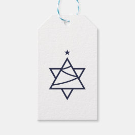 Kerstboom ster van David Cadeaulabel