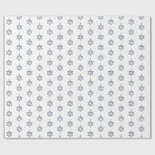 Kerstboom ster van David Cadeaupapier (Vlak)