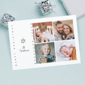 Kerstboom ster van David Feestdagenkaart