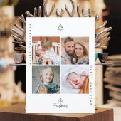 Kerstboom ster van David Feestdagenkaart