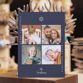 Kerstboom ster van David Feestdagenkaart