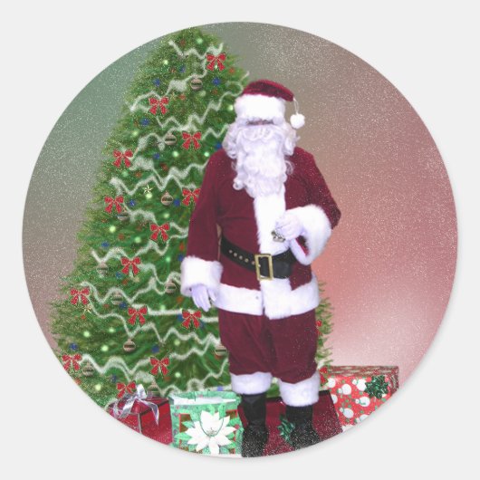 Kerstboom Sticker (Voorkant)