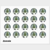 kerstboom sticker (Vel)
