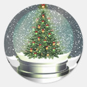 kerstboom sticker (Voorkant)