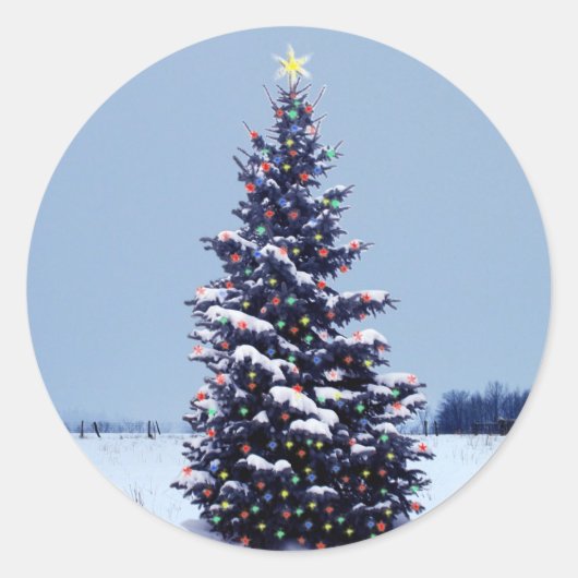 Kerstboom stickers (Voorkant)