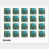Kerstboom stickers met oogverblindende kleuren (Vel)