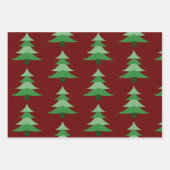 Kerstboom  stijl Wrapping Craft Paper (Voorkant)