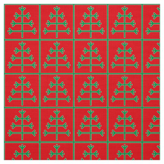 kerstboom stof (Swatch)
