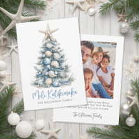 Kerstboom Strand Mele Kalikimaka Foto