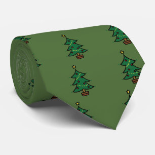 kerstboom stropdas