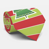 kerstboom stropdas (Opgerold)