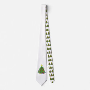 kerstboom stropdas