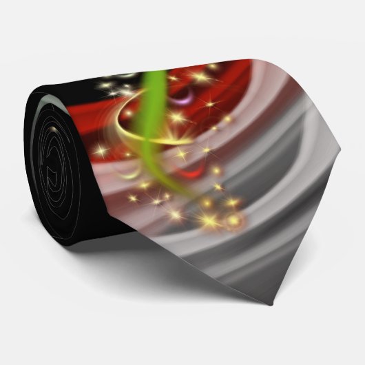 Kerstboom Stropdas 2 (Opgerold)