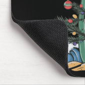 Kerstboom Surfplank _1 Muismat (Hoek)